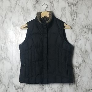 Eddie Bauer Down Insulated Faux Fur Qualited